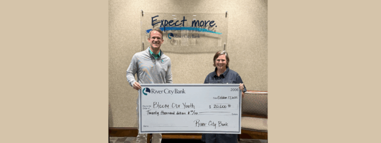 River City Bank Champions Foster Youth Success with $20,000 Gift to Bloom