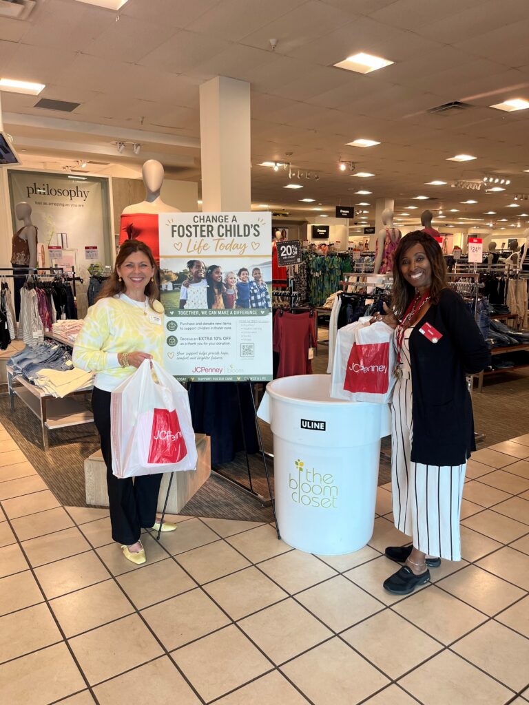 Bloom Partners with 9 Metro Atlanta JCPenney Stores to Support Foster Children Across Georgia